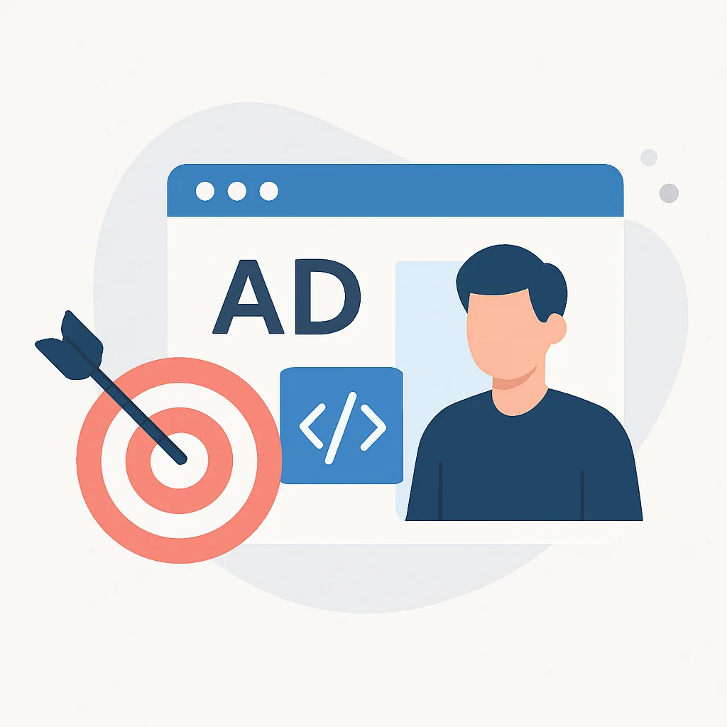 Exemplo de anúncio segmentado para desenvolvedores no LinkedIn ou Stack Overflow