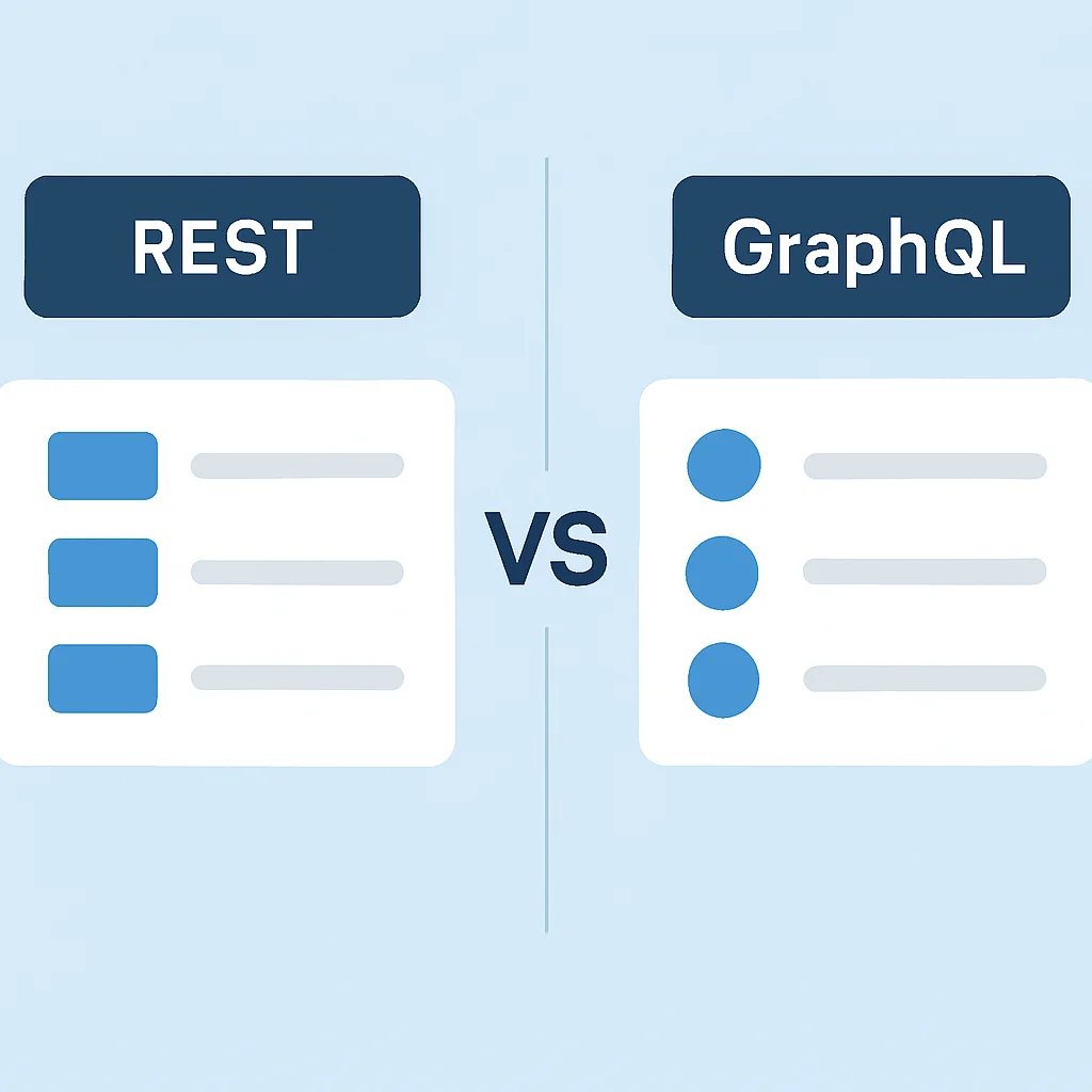 Tabela ou infográfico comparativo de busca de dados REST vs GraphQL