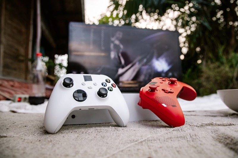Interface de um serviço de cloud gaming em uma tela de TV