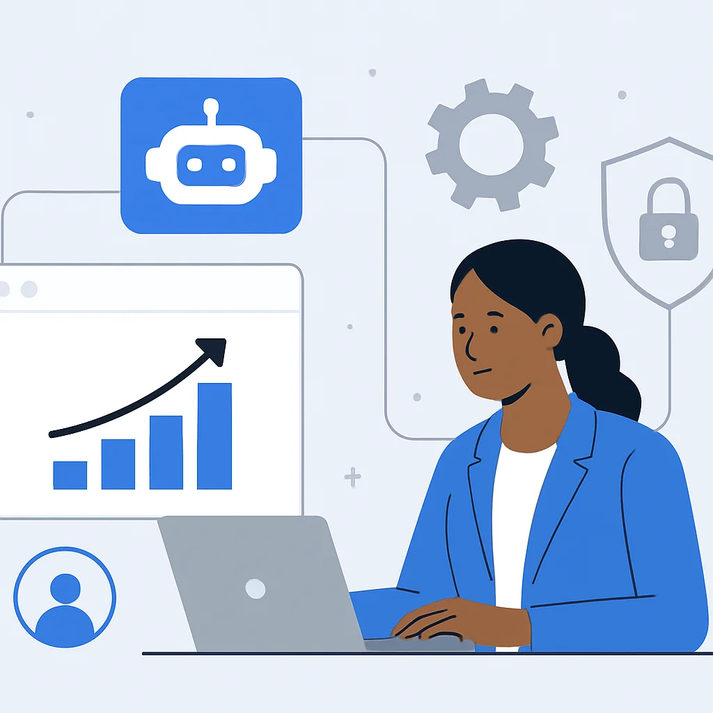 Tendências futuras em marketing digital com IA, automação e privacidade