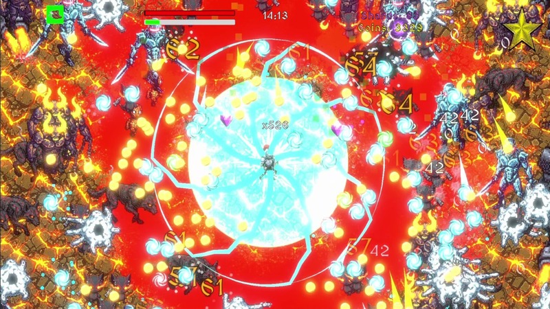 Gameplay de Echoes of Aethel mostrando manipulação temporal em um cenário de plataforma.