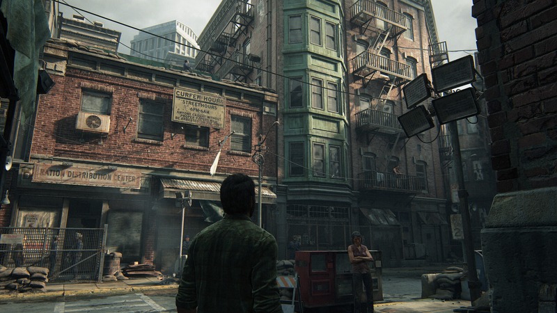 Ellie com uma expressão pensativa em The Last of Us