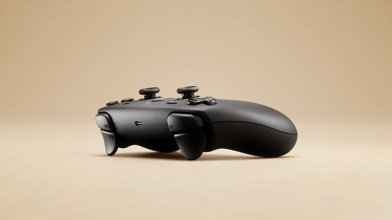 Controle de Xbox conectado via Bluetooth a um tablet para cloud gaming
