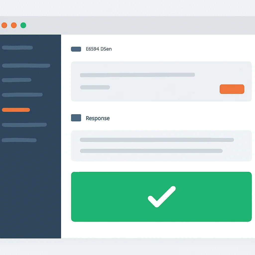 Captura de tela da interface do Postman exibindo uma coleção, requisição e resultados de teste