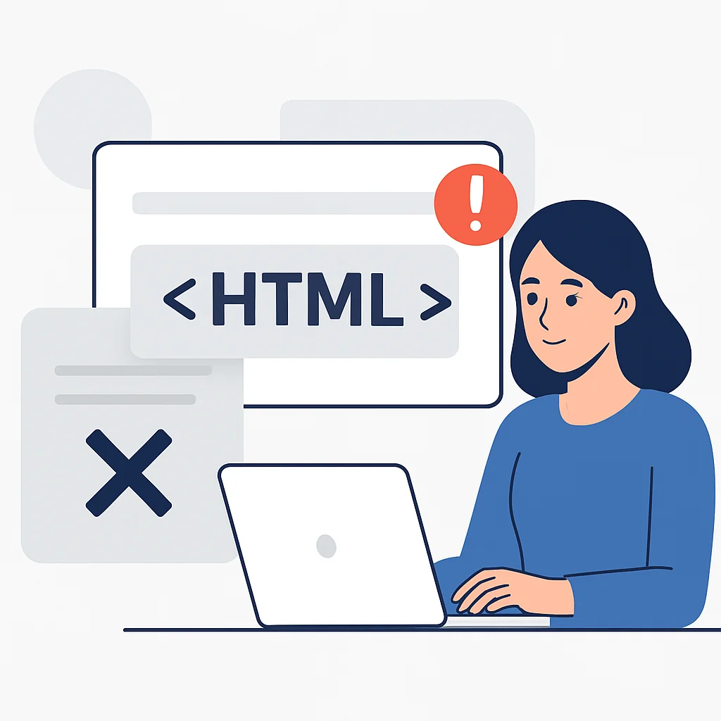 Evitando Erros Comuns de HTML